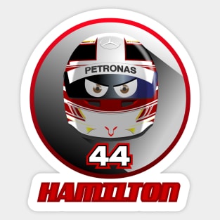 LEWIS HAMILTON "44" 2018 Sticker